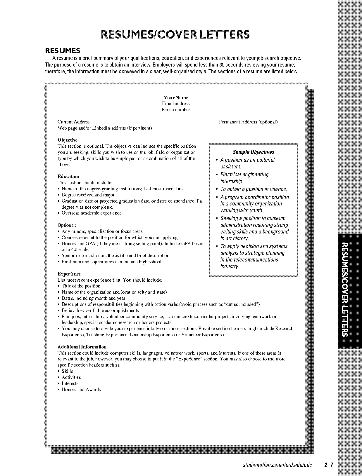 community heath worker resume objective